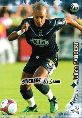 Sticker Julien Faubert - Derby Total Evolution 2006-2007 n. 16 - Panini