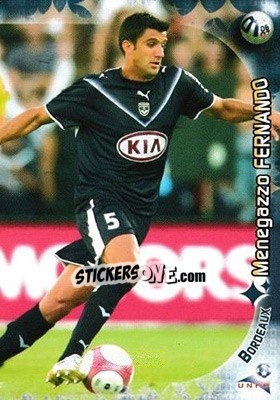 Sticker Menegazzo Fernando - Derby Total Evolution 2006-2007 n. 17 - Panini