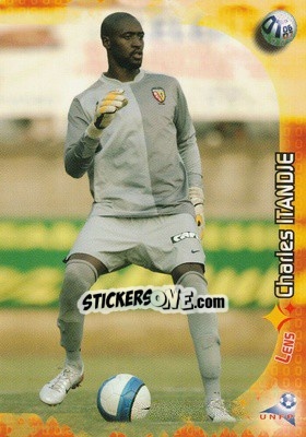Sticker Charles Itandje - Derby Total Evolution 2006-2007 n. 34 - Panini