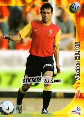 Sticker Vitorino Hilton - Derby Total Evolution 2006-2007 n. 35 - Panini