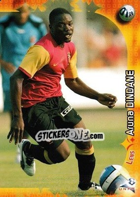 Figurina Aruna Dindane - Derby Total Evolution 2006-2007 - Panini