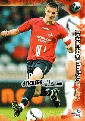 Sticker Gregory Tafforeau - Derby Total Evolution 2006-2007 - Panini