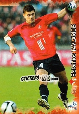 Sticker Stathis Tavlaridis - Derby Total Evolution 2006-2007 n. 49 - Panini