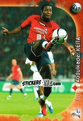 Sticker Abdulkader Keita - Derby Total Evolution 2006-2007 n. 55 - Panini