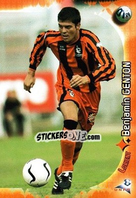 Sticker Benjamin Genton - Derby Total Evolution 2006-2007 n. 57 - Panini