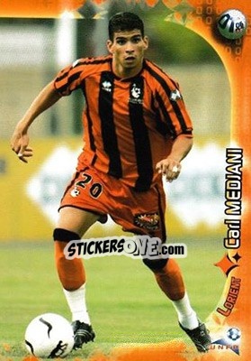 Sticker Carl Medjani - Derby Total Evolution 2006-2007 n. 60 - Panini