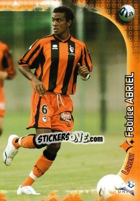 Sticker Fabrice Abriel - Derby Total Evolution 2006-2007 n. 64 - Panini