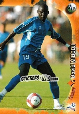 Sticker David M'bodji - Derby Total Evolution 2006-2007 - Panini