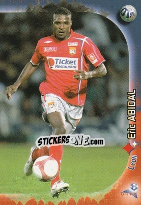 Sticker Eric Abidal - Derby Total Evolution 2006-2007 n. 70 - Panini