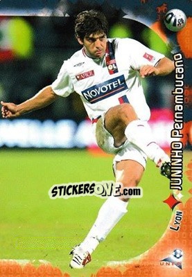 Sticker Juninho Pernambucano - Derby Total Evolution 2006-2007 n. 72 - Panini