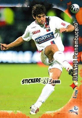 Sticker Juninho Pernambucano - Derby Total Evolution 2006-2007 - Panini