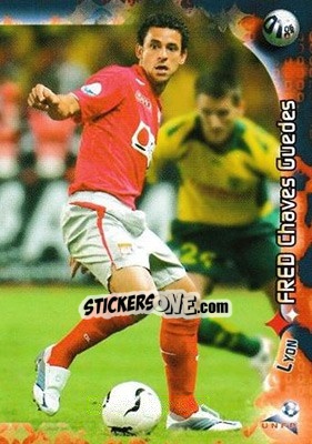 Sticker Fred Chaves Guedes - Derby Total Evolution 2006-2007 n. 77 - Panini