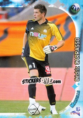 Sticker Cedric Carrasso - Derby Total Evolution 2006-2007 n. 78 - Panini
