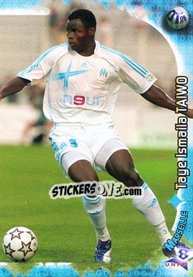 Figurina Taye Ismaila Taiwo - Derby Total Evolution 2006-2007 n. 82 - Panini
