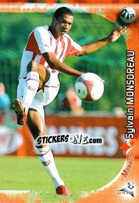 Sticker Sylvain Monsoreau - Derby Total Evolution 2006-2007 n. 90 - Panini