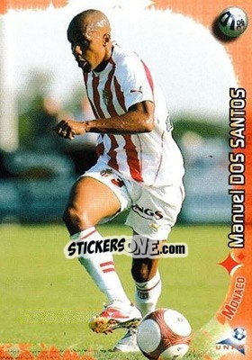 Sticker Manuel Dos Santos - Derby Total Evolution 2006-2007 - Panini