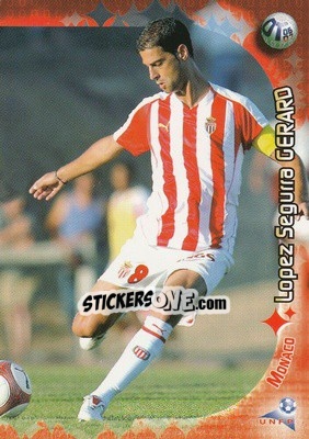 Figurina Lopez Segurra Gerard - Derby Total Evolution 2006-2007 n. 97 - Panini