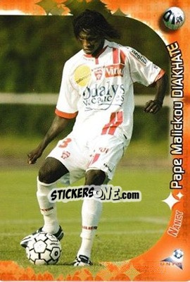 Sticker Pape Malickou Diakhate - Derby Total Evolution 2006-2007 - Panini
