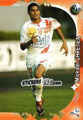 Sticker Mickael Chretien - Derby Total Evolution 2006-2007 - Panini