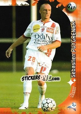 Sticker Sebastien Puygrenier - Derby Total Evolution 2006-2007 - Panini