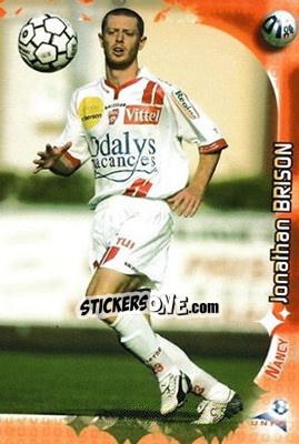 Sticker Jonathan Brison - Derby Total Evolution 2006-2007 n. 108 - Panini
