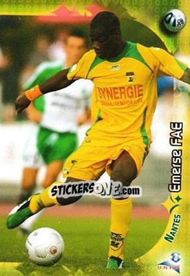 Figurina Emerse Fae - Derby Total Evolution 2006-2007 n. 116 - Panini