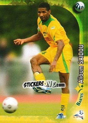 Sticker Alioum Saidou - Derby Total Evolution 2006-2007 - Panini