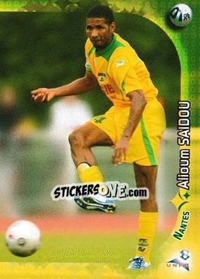 Figurina Alioum Saidou - Derby Total Evolution 2006-2007 - Panini