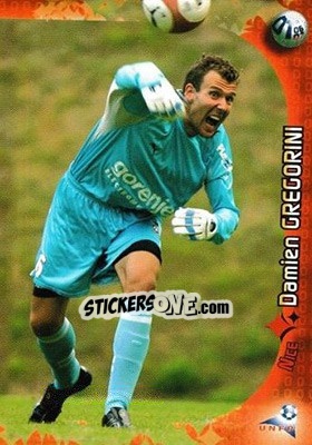 Figurina Damien Gregorini - Derby Total Evolution 2006-2007 - Panini