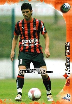 Cromo Anthar Yahia - Derby Total Evolution 2006-2007 - Panini