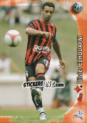 Sticker Olivier Echouafni - Derby Total Evolution 2006-2007 - Panini