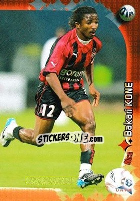 Sticker Bakari Kone - Derby Total Evolution 2006-2007 - Panini