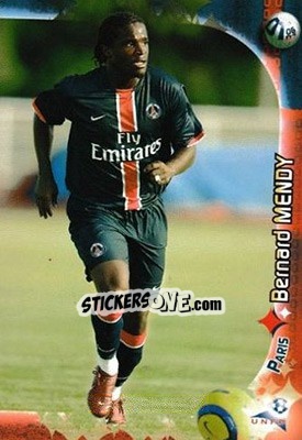Sticker Bernard Mendy - Derby Total Evolution 2006-2007 n. 134 - Panini