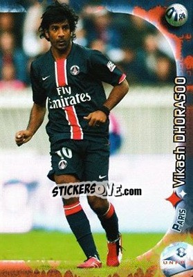 Sticker Vikash Dhorasoo - Derby Total Evolution 2006-2007 n. 140 - Panini