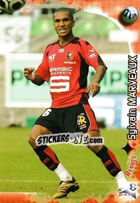 Sticker Sylvain Marveaux - Derby Total Evolution 2006-2007 n. 146 - Panini