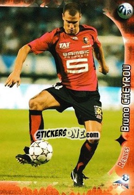 Sticker Bruno Cheyrou - Derby Total Evolution 2006-2007 n. 148 - Panini