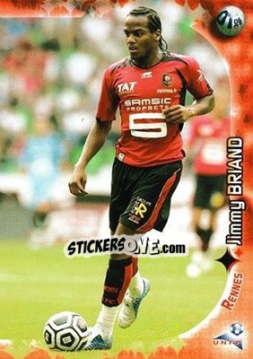 Sticker Jimmy Briand - Derby Total Evolution 2006-2007 n. 152 - Panini