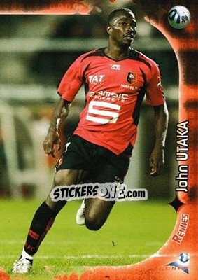 Sticker John Utaka - Derby Total Evolution 2006-2007 n. 153 - Panini