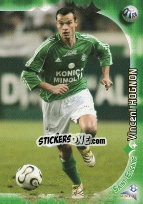 Figurina Vincent Hognon - Derby Total Evolution 2006-2007 - Panini