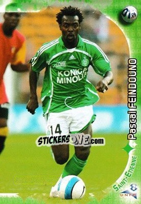 Sticker Pascal Feindouno - Derby Total Evolution 2006-2007 - Panini