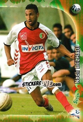 Sticker Nadir Belhadj - Derby Total Evolution 2006-2007 - Panini