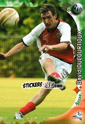 Sticker David Ducourtioux - Derby Total Evolution 2006-2007 - Panini