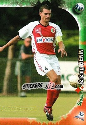 Sticker Jeremy Henin - Derby Total Evolution 2006-2007 n. 170 - Panini