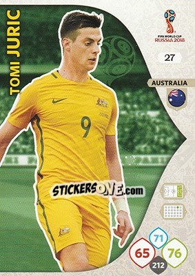 Cromo Tomi Juric - FIFA World Cup 2018 Russia. Adrenalyn XL - Panini