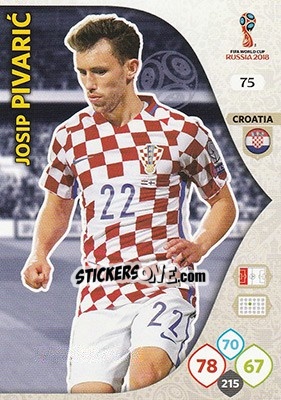 Figurina Josip Pivaric - FIFA World Cup 2018 Russia. Adrenalyn XL - Panini