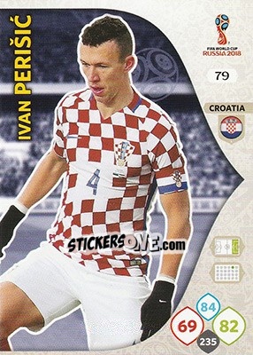 Sticker Ivan Perišic - FIFA World Cup 2018 Russia. Adrenalyn XL - Panini