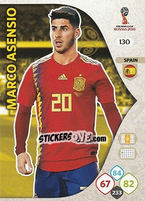 Cromo Marco Asensio