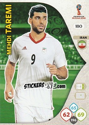 Sticker Mehdi Taremi - FIFA World Cup 2018 Russia. Adrenalyn XL - Panini