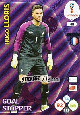 Cromo Hugo Lloris - FIFA World Cup 2018 Russia. Adrenalyn XL - Panini