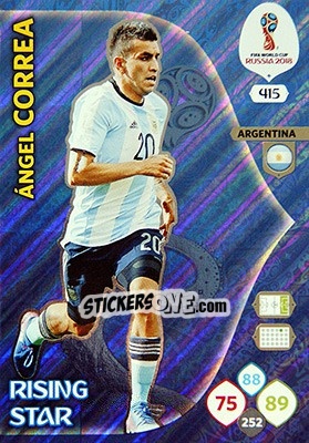 Sticker Ángel Correa - FIFA World Cup 2018 Russia. Adrenalyn XL - Panini